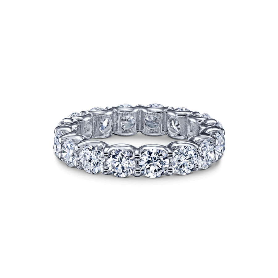 4.0 CT Round Brilliant Diamond Eternity Band
